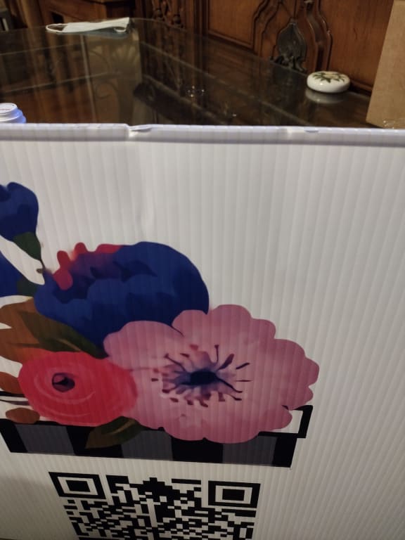 Damaged in shipping