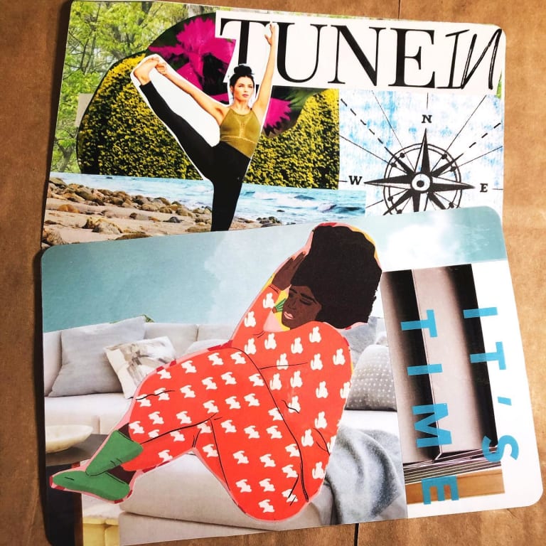 DIY Vision Board Workshop from Uncommon Goods. Customer submitted image.