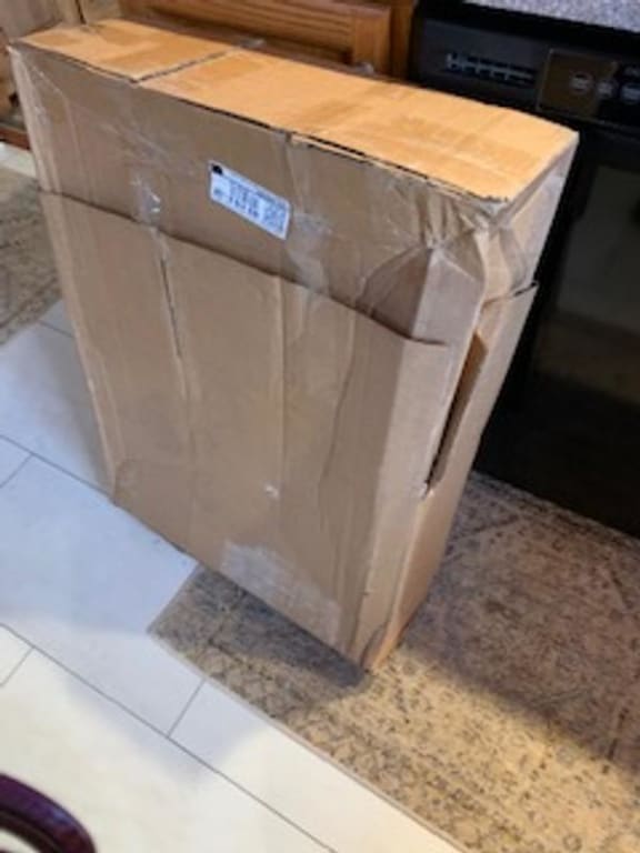 Poor packaging. As received. Poor packaging. As received.