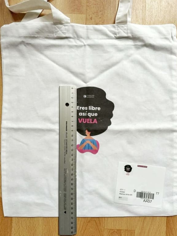 Die Druckgröße des grafischen Entwurfs war nicht wie bestellt!