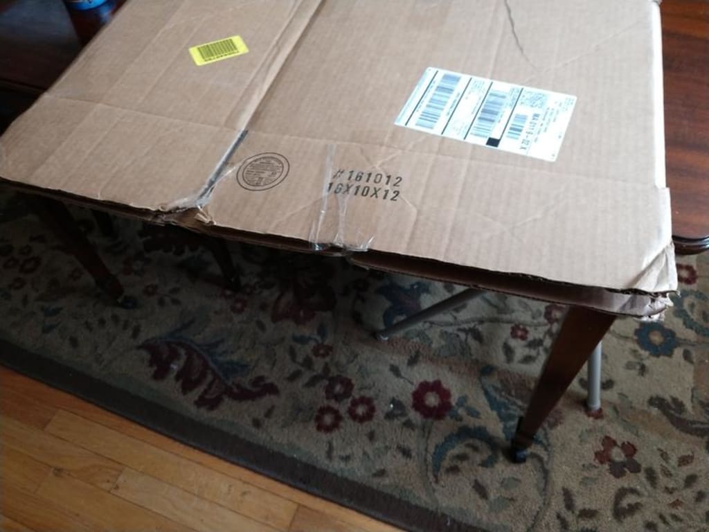This is the condition of the package when it arrived. This is the condition of the package when it arrived.