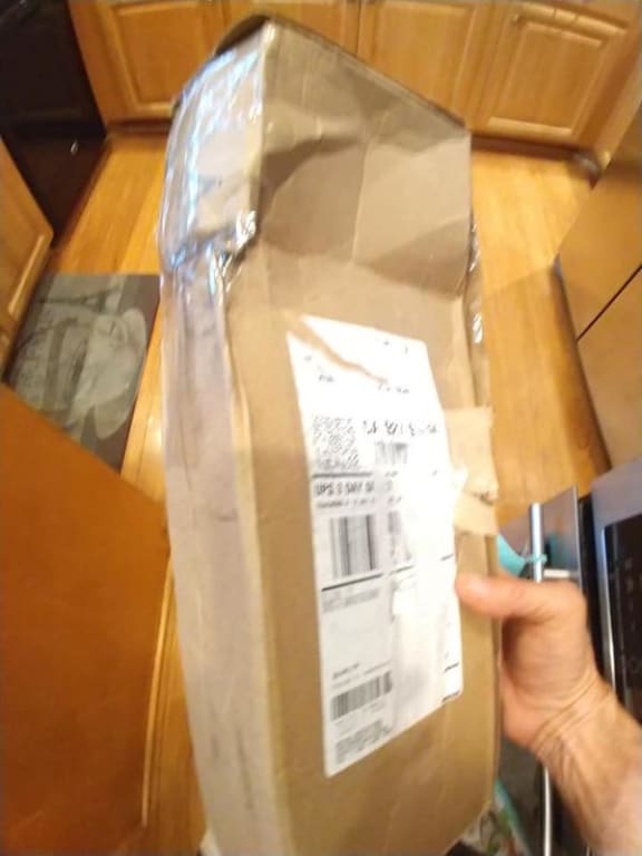 Wasn't happy UPS crushed the box. Had to tweak it but it worked. Wasn't happy UPS crushed the box. Had to tweak it but it worked.