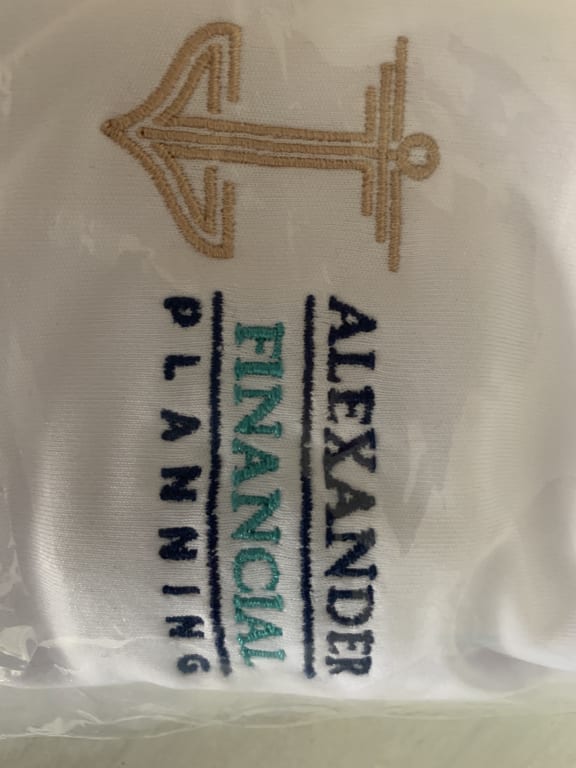 The embroidery could use some quality assurance