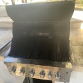 See the yellow on the front of the grill face. That's were the gas melted the valves.