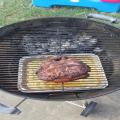 Smoking a shoulder
