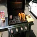 St Louis ribs with Weber smoke box