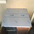 Counter attached to Cabinet