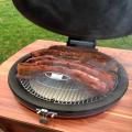 Five racks of Ribs on the 18inch Kamado Joe II.