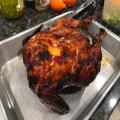 Whole Chicken with bbq sauce
