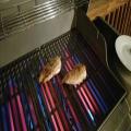 Chicken with pineapple habanero glaze