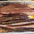 Beautiful brisket smoke ring.