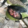 July 4. Hamburgers + Weber.