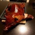 Delicious pig - smoked for 5 hours on the Summit