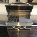 One piece of 316 eleven gauge stainless steel plates for griddle cooking and/or heat deflection