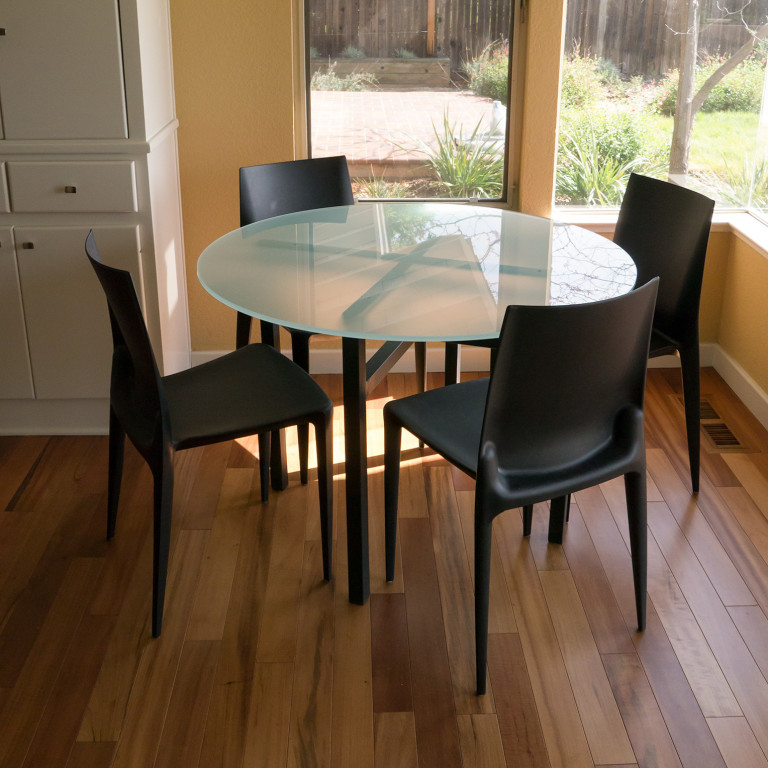 Benson Dining Tables In Natural Steel - Modern Dining Tables perfect fit - Benson Dining Tables In Natural Steel - Modern Dining Tables