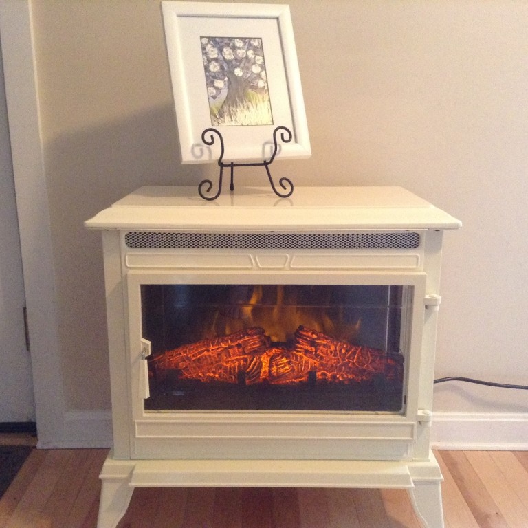 Comfort Smart Jackson Cream Infrared Electric Fireplace Stove With Comfort Smart Jackson Cream Infrared Electric Fireplace Stove With Remote Control Cs 25ir Crm