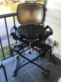 Weber q1400 with cart..