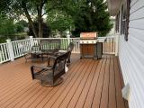 Love the copper color enhanced by color of deck