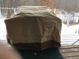 Terrific grill cover just out of packaging!