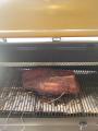 Brisket going good!