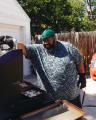 PIZZA ON A GRILL!
