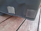 Sun damaged Velcro tabs on Weber grill cover