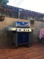 Enjoying our new Weber!