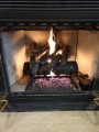 My now working fireplace!