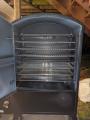 Post Manufacturer Burn in ( see lower right corner with paint flaked away)