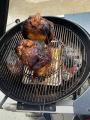 Beer can chicken