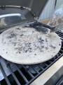 Charred pizza stone (first pic)