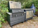 The Good-One in a custom outdoor BBQ kitchen