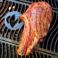 Tomahawk on the grill