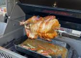 Best Ever Thanksgiving Turkey with our Napoleon Rotisserie!