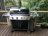 The new grill in its natural habitat