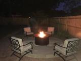 New Fire Pit - Night Time