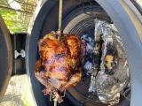 Test Turkey - Done! - beautiful color and was absolutely delicious