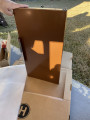 The damaged door out of the box