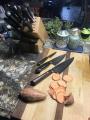 New suite of sweet knives.