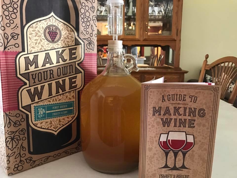 Pinot Grigio Wine Making Kit Wine Brewing Kits Goods