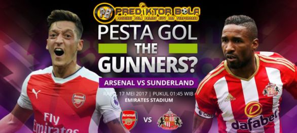 Prediksi Bola Arsenal vs Sunderland 17 Mei 2017