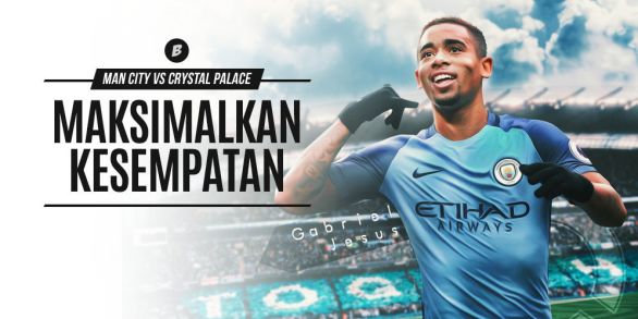 Prediksi Manchester City vs Crystal Palace 6 Mei 2017