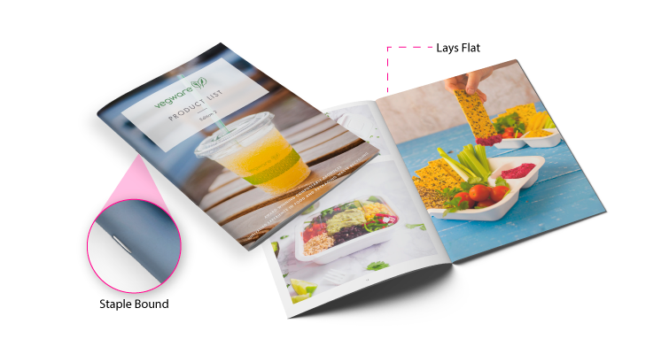 Saddle Stitch Book printing