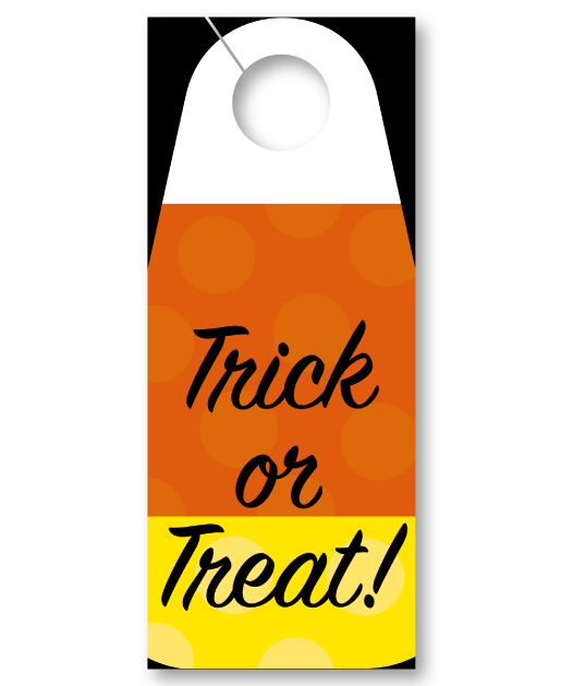 Halloween Door Hangers
