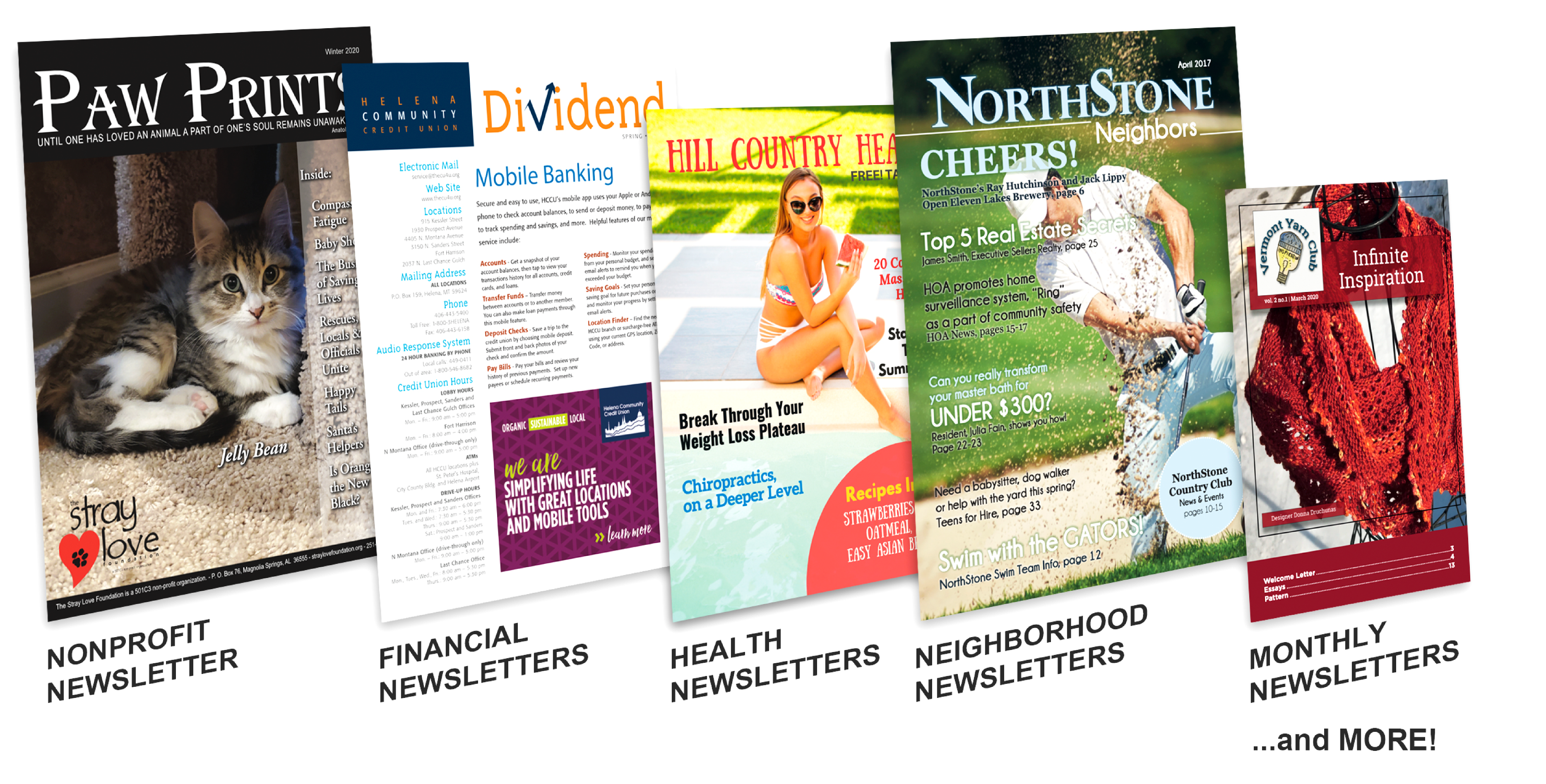 Newsletters Types