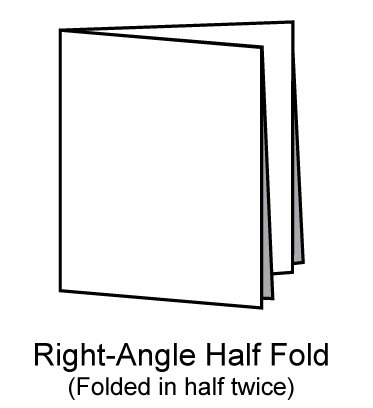 Newsletter Right-Angle Half Fold
