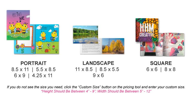 Carousel BookSizes