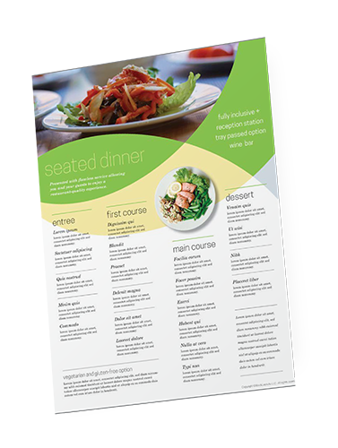 Catering Menu