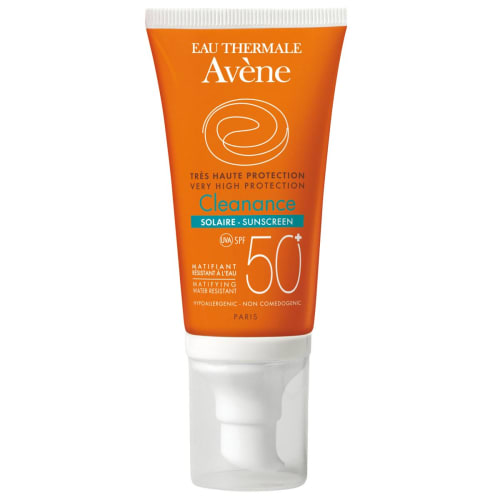 Avene cleanance bloqueador solar fps 50+ piel con tendencia acnéica Avene cleanance bloqueador solar fps 50+ piel con tendencia acnéica