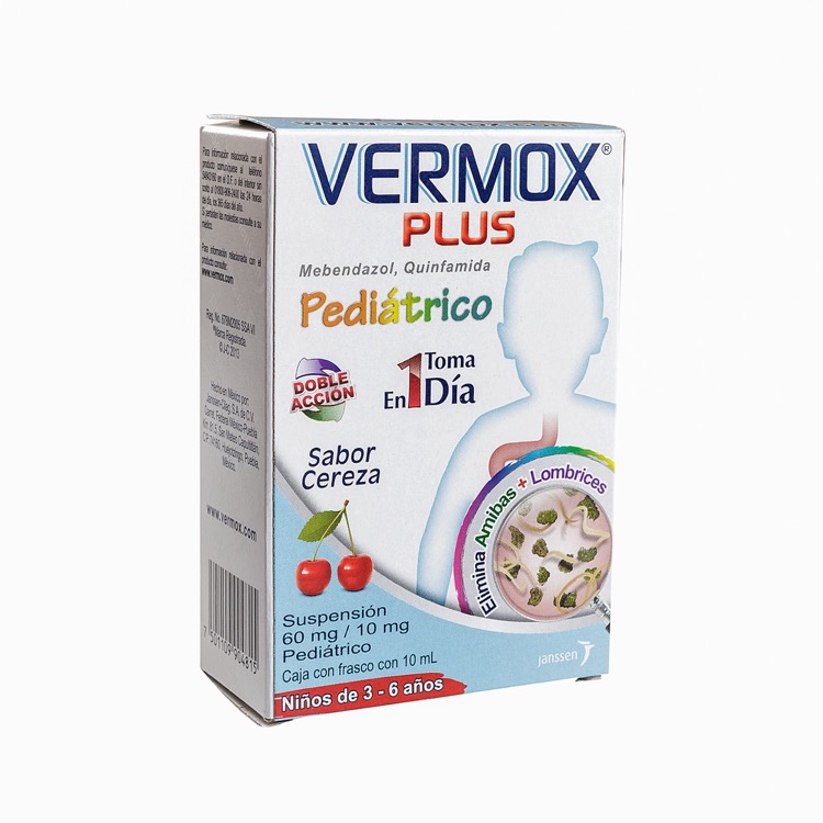 vermox plus solucion infantil